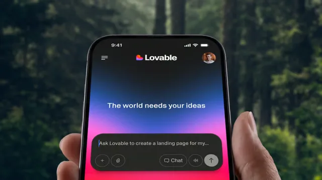 O aplicativo Lovable para celular chegou!