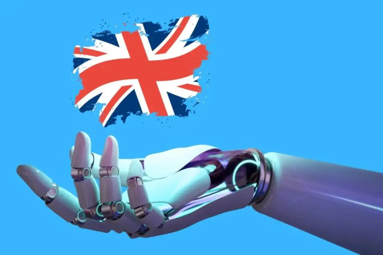 Tela de um computador exibindo a interface do ChatGPT, com texto e um chatbot conversando, simbolizando a inteligência artificial auxiliando no aprendizado de inglês.