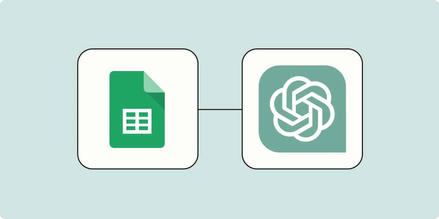 Interface do ChatGPT integrada ao Google Sheets, mostrando comandos em linguagem natural controlando uma planilha.
