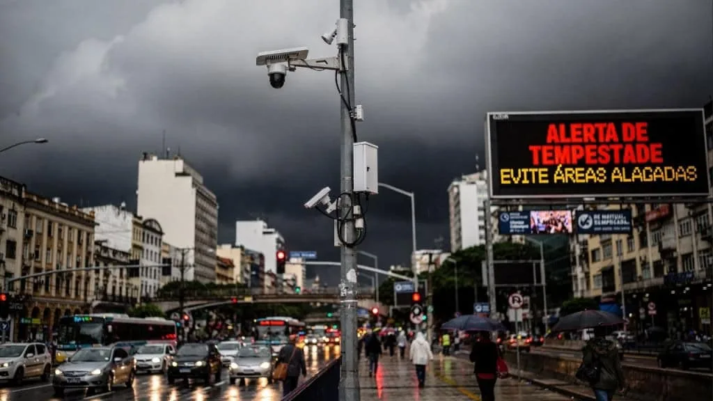 Cidades conectadas enfrentam o clima com apps, sensores e cafés adaptados
