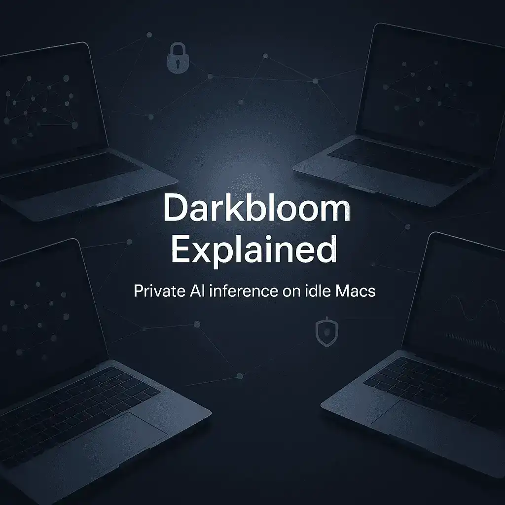 Darkbloom: IA Descentralizada em seu Mac Ocioso