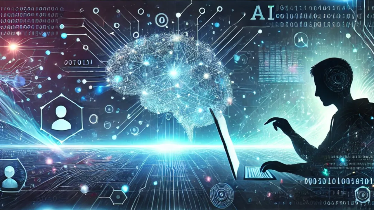 Representação gráfica de fluxo de dados e lógica em um sistema de inteligência artificial, com menção ao conceito FMCF.