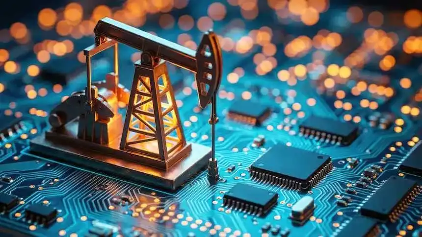 Visão ampla do Mar Morto com áreas de extração de minerais, destacando sua importância para a produção de bromo em chips.