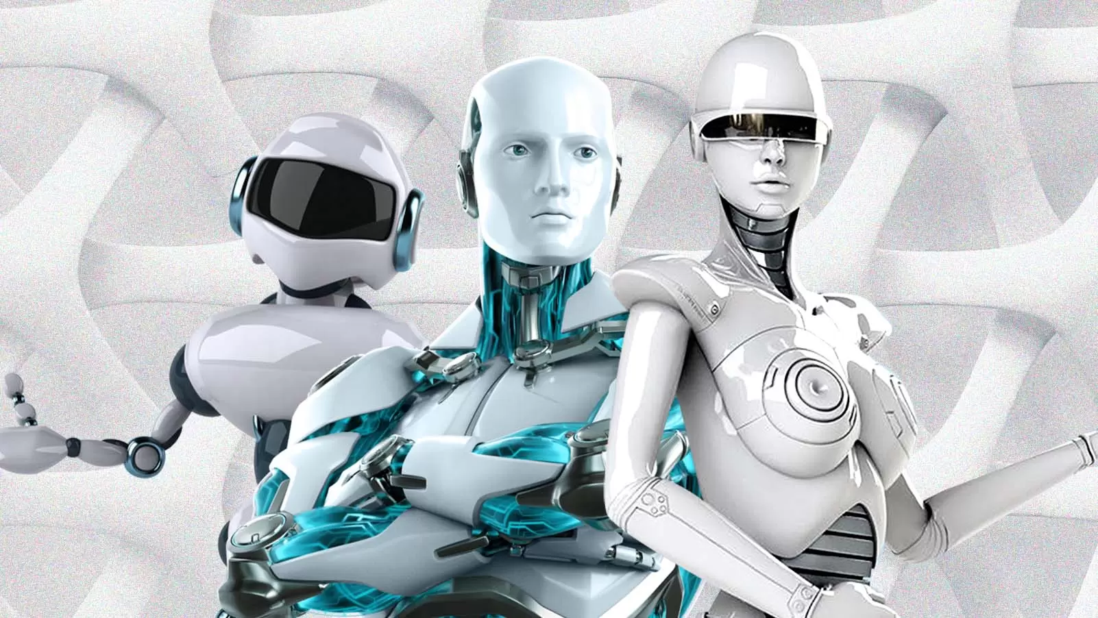 Representação artística de inteligência artificial em rede global, com dados fluindo e olhos observando, simbolizando a sincronização e o despertar das IAs.