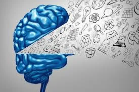 Diagrama visual de um sistema complexo com várias interconexões e loops de feedback, representando o pensamento sistêmico na tomada de decisões.