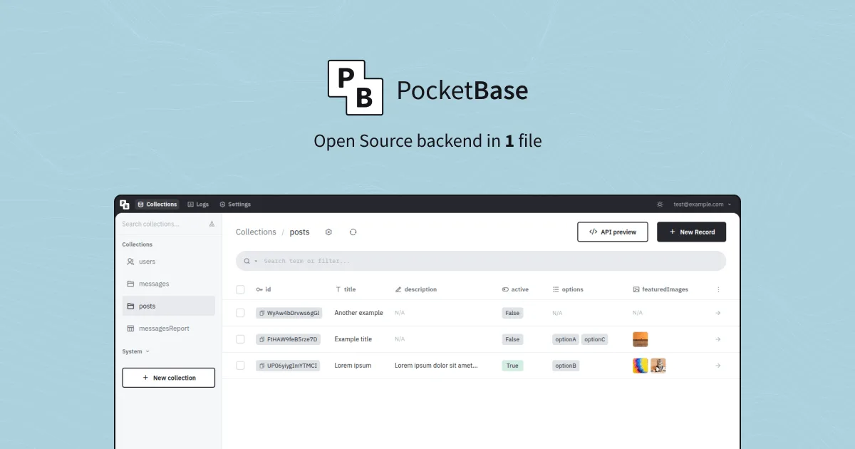PocketBase: O Backend Open-Source Completo em Um Arquivo