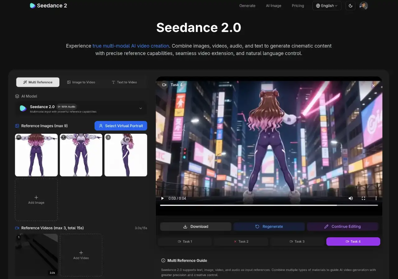 Seedance 2.0 da ByteDance: IA Multimodal para Vídeos Chega a