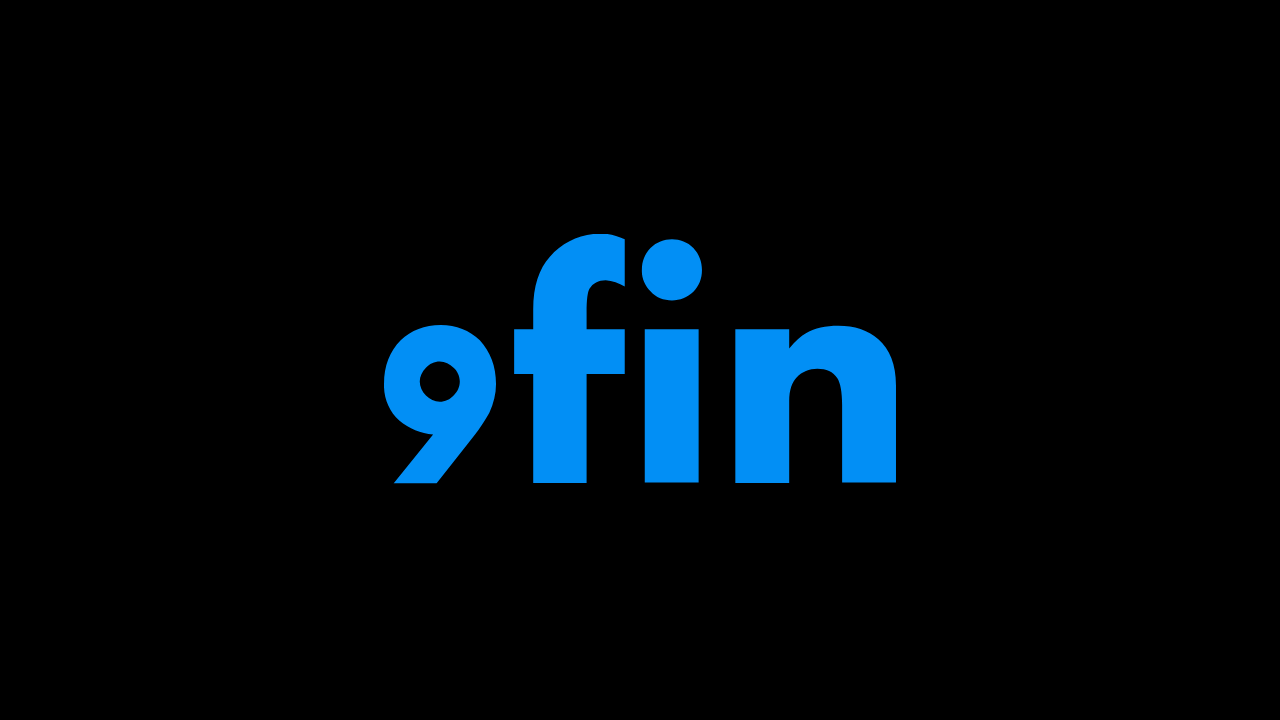 Logotipo da 9fin, empresa de tecnologia financeira que usa IA para análise de mercado de dívidas.